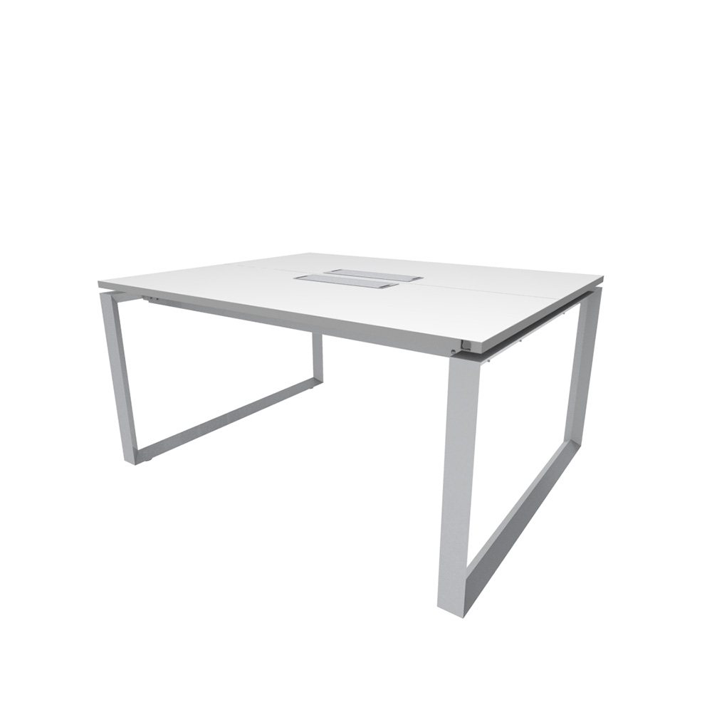 Bench_2p_Nuvo_Chiuso_Triangolare_electrificable_sin_pantalla_01 Bench Nuvó Chiuso Triangolare 2p electrificable sin pantalla divisora - Imagen 1