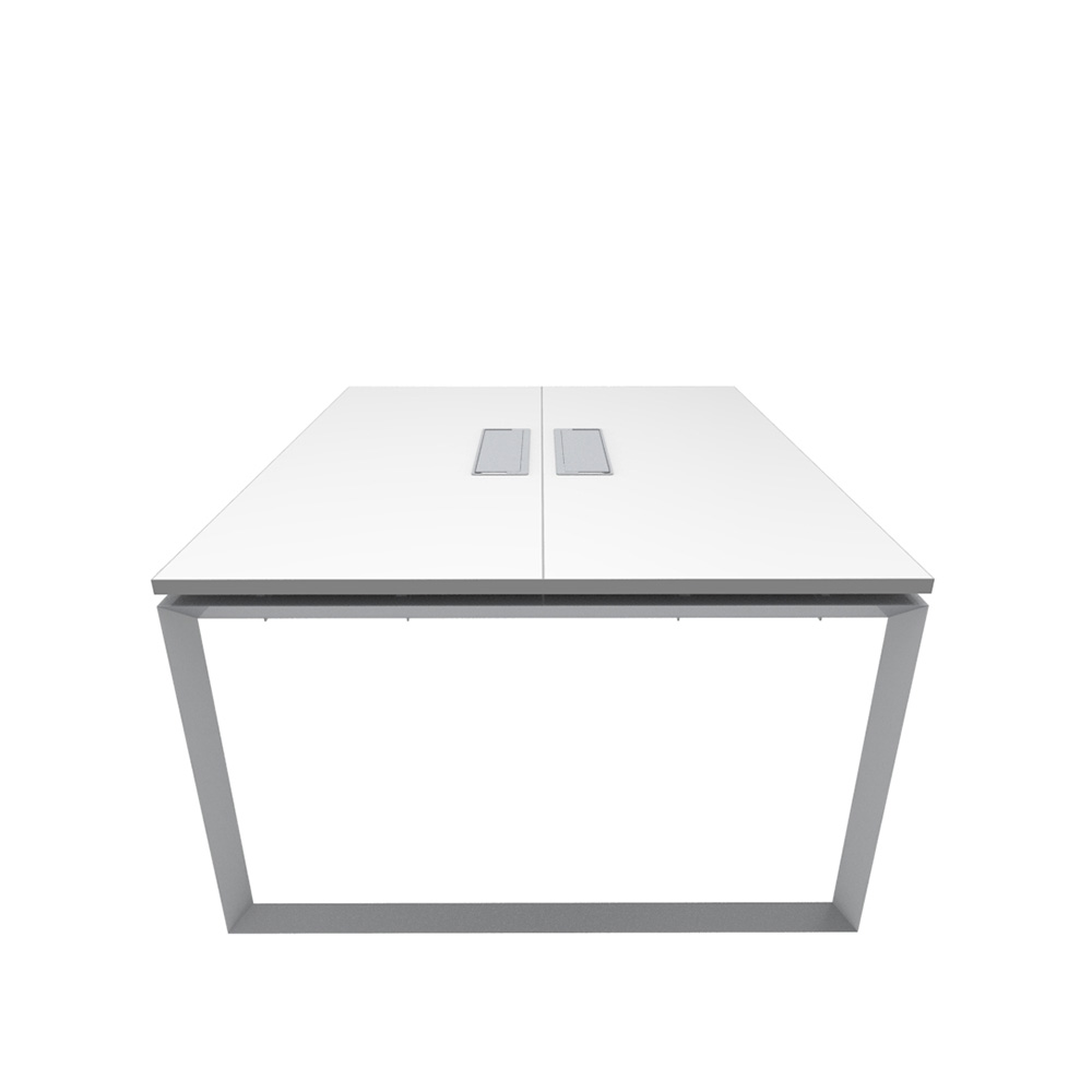 Bench_2p_Nuvo_Chiuso_Triangolare_electrificable_sin_pantalla_02 Bench Nuvó Chiuso Triangolare 2p electrificable sin pantalla divisora - Imagen 2