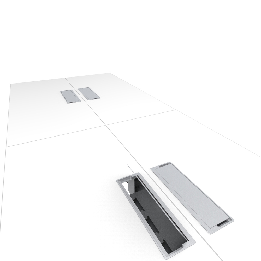 Bench_4p_Nuvo_Chiuso_Triangolare_electrificable_sin_pantalla_05 Bench Nuvó Chiuso Triangolare 4p electrificable sin pantalla divisora - Imagen 5