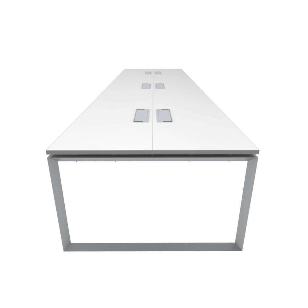 Bench_6p_Nuvo_Chiuso_Triangolare_electrificable_sin_pantalla_02 Bench Nuvó Chiuso Triangolare 6p electrificable sin pantalla divisora - Imagen 2