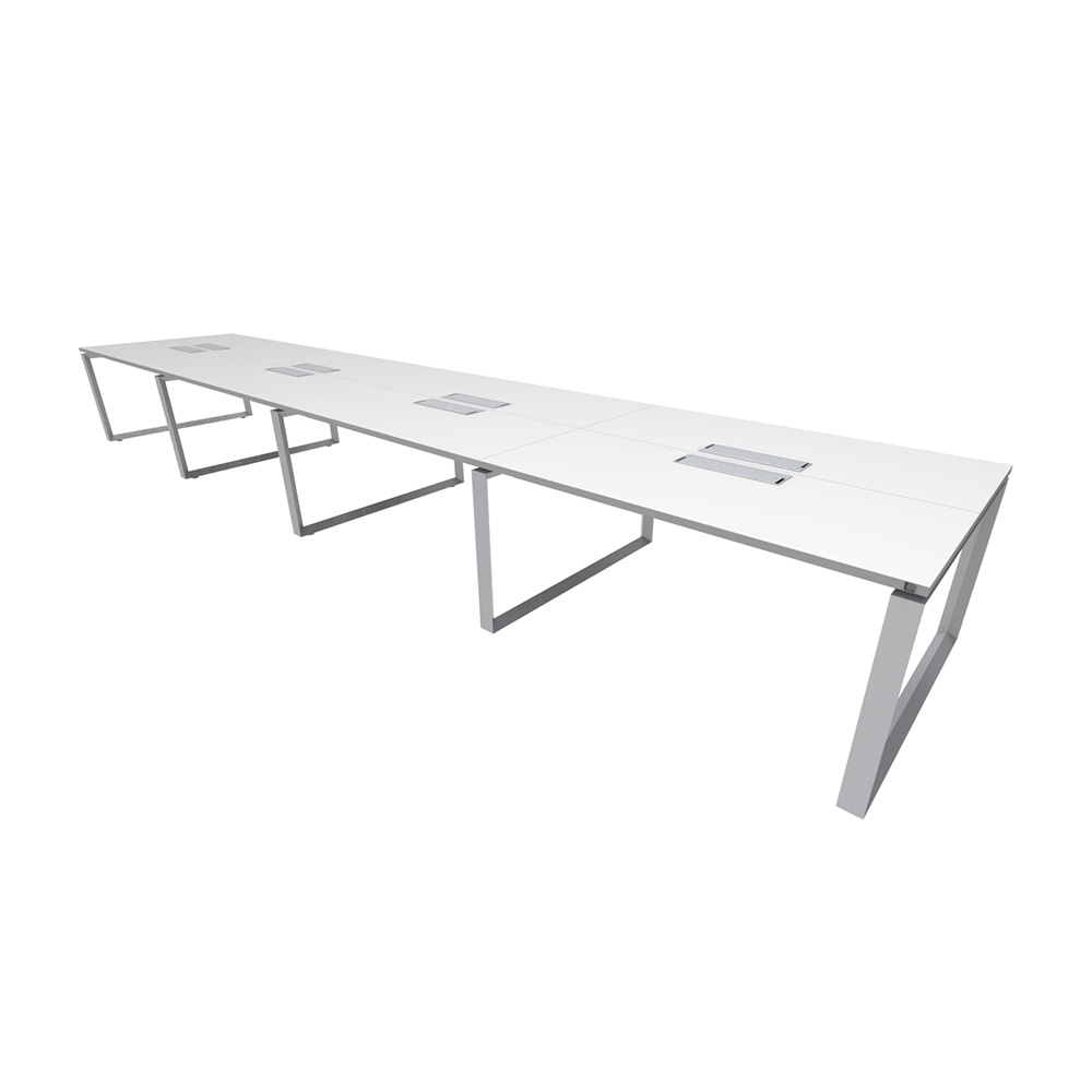 Bench_8p_Nuvo_Chiuso_Triangolare_electrificable_sin_pantalla_01 Bench Nuvó Chiuso Triangolare 8p electrificable sin pantalla divisora - Imagen 1