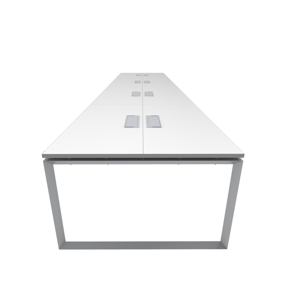 Bench_8p_Nuvo_Chiuso_Triangolare_electrificable_sin_pantalla_02 Bench Nuvó Chiuso Triangolare 8p electrificable sin pantalla divisora - Imagen 2