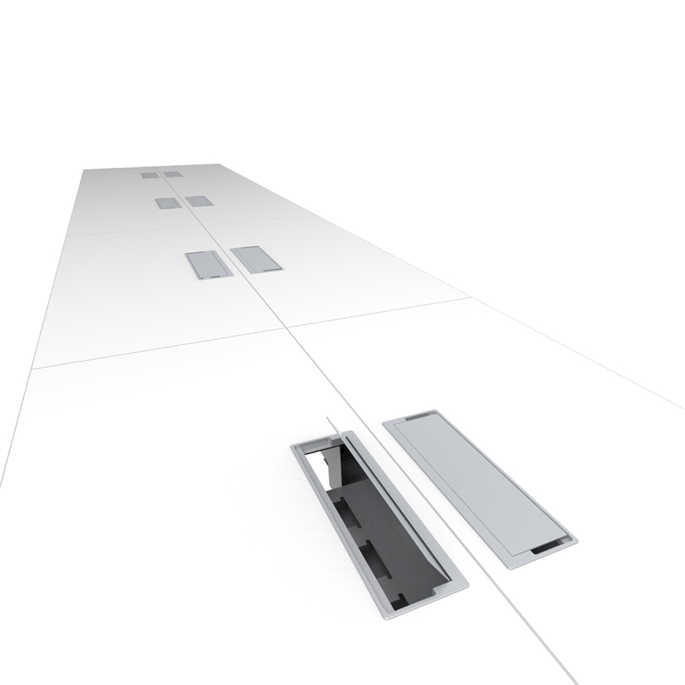 Bench_8p_Nuvo_Chiuso_Triangolare_electrificable_sin_pantalla_04 Bench Nuvó Chiuso Triangolare 8p electrificable sin pantalla divisora - Imagen 4