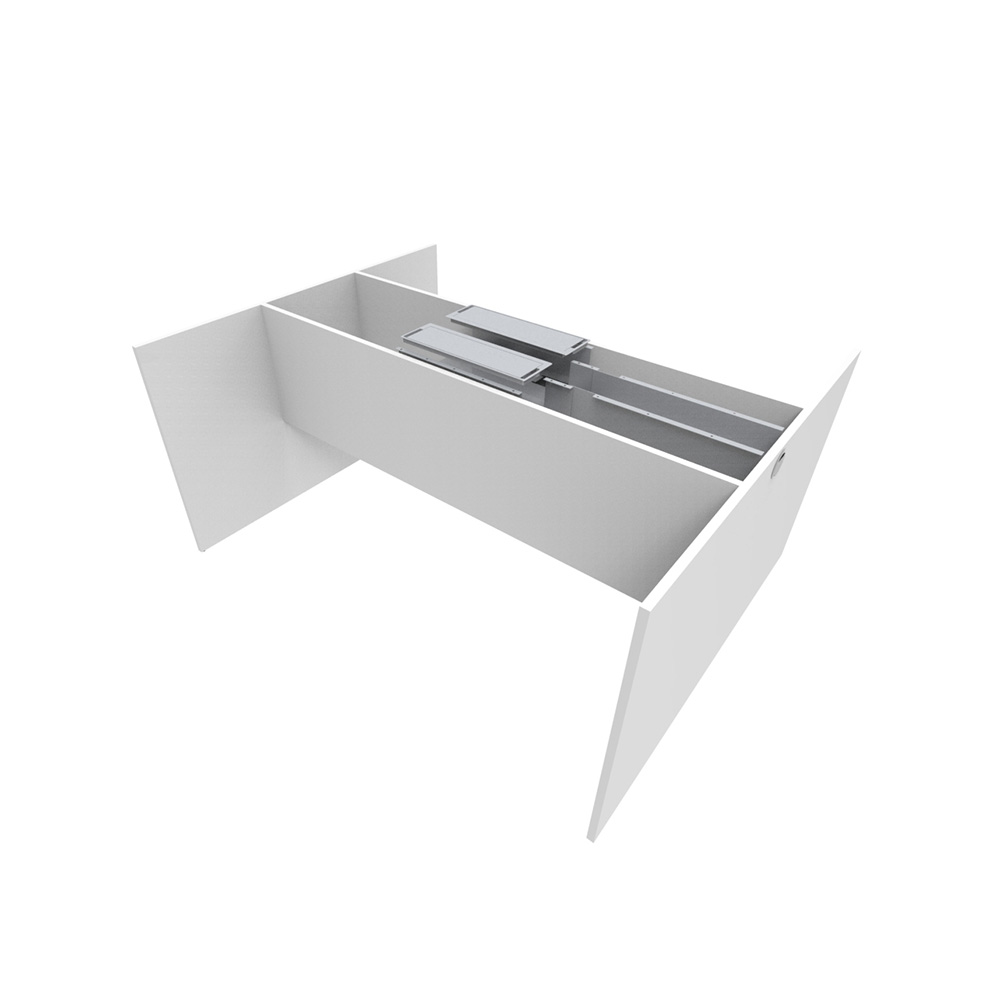 Bench_Simply_2p_Electrificable_con_pantalla_divisora_05 Bench Simply 2p Electrificable con pantalla divisora - Imagen 5