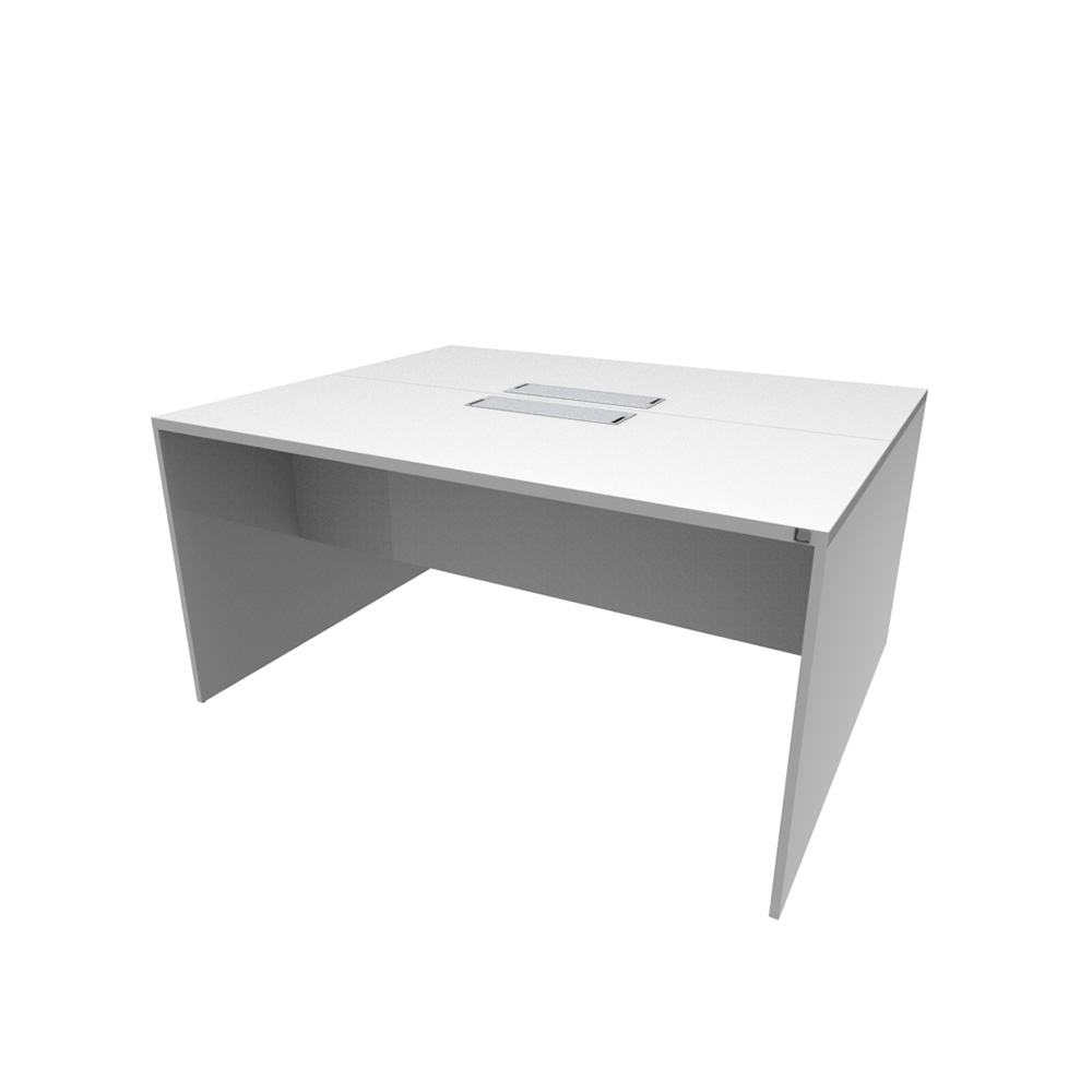 Bench_Simply_2p_Electrificable_sin_pantalla_divisora_01 Bench Simply 2p Electrificable sin pantalla divisora - Imagen 1