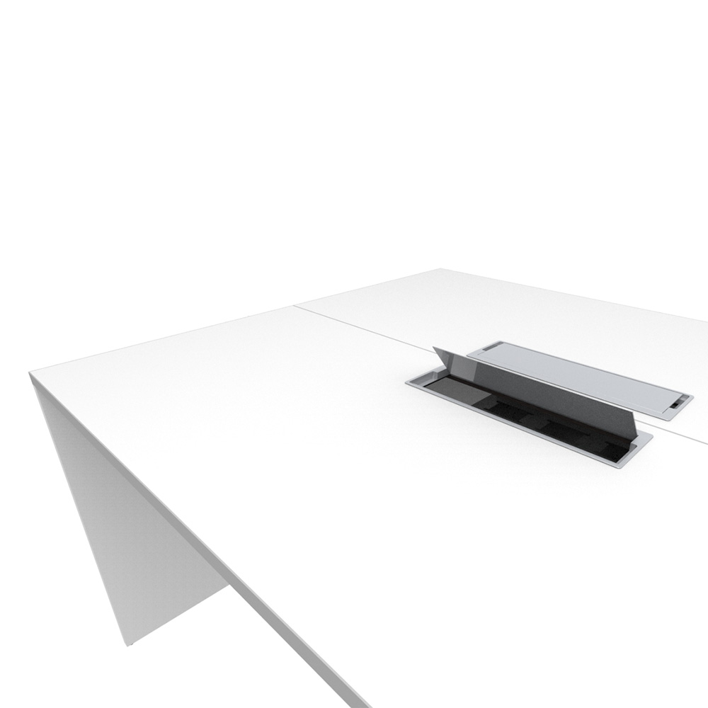 Bench Simply 4p Electrificable sin pantalla divisora - Imagen 4