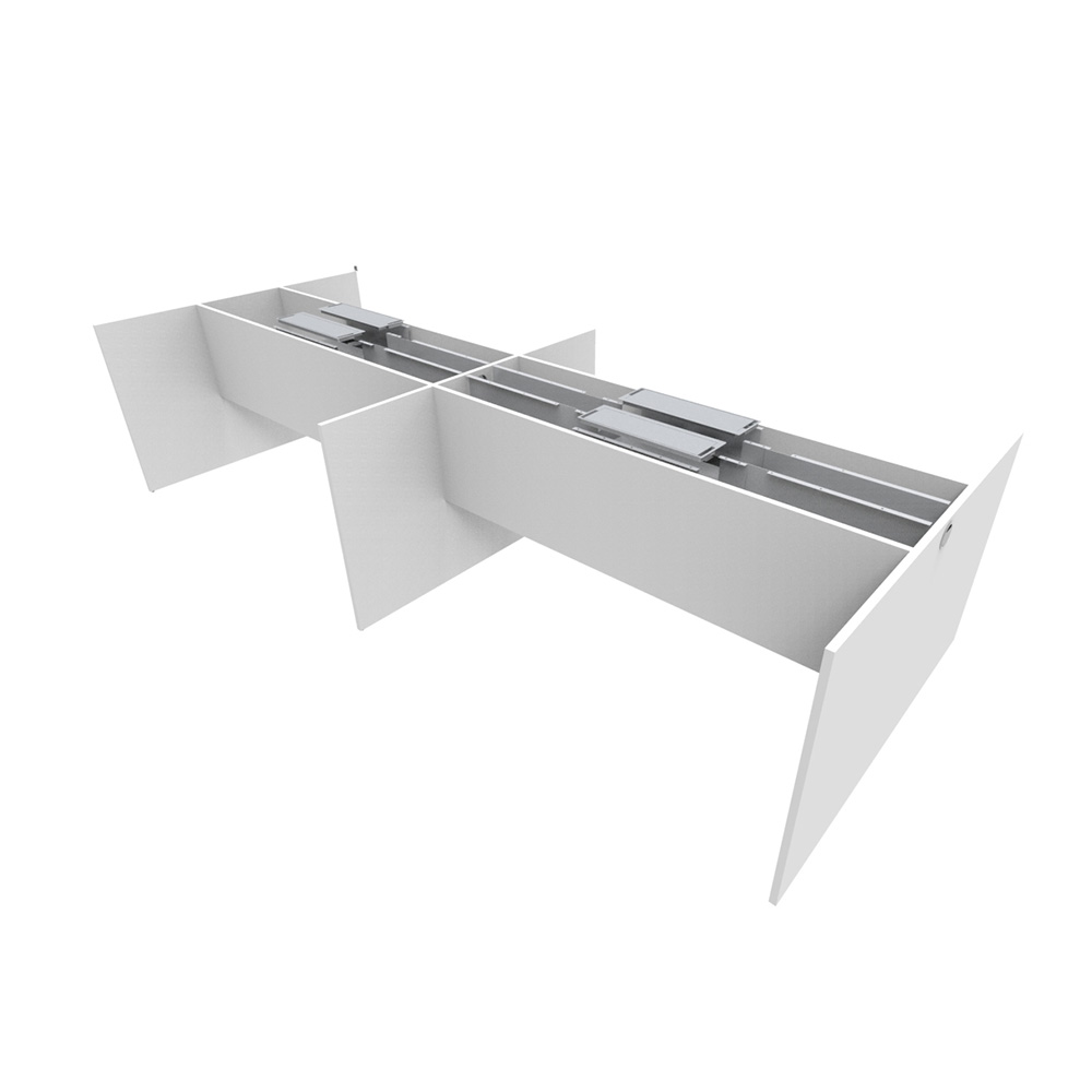 Bench Simply 4p Electrificable sin pantalla divisora - Imagen 6