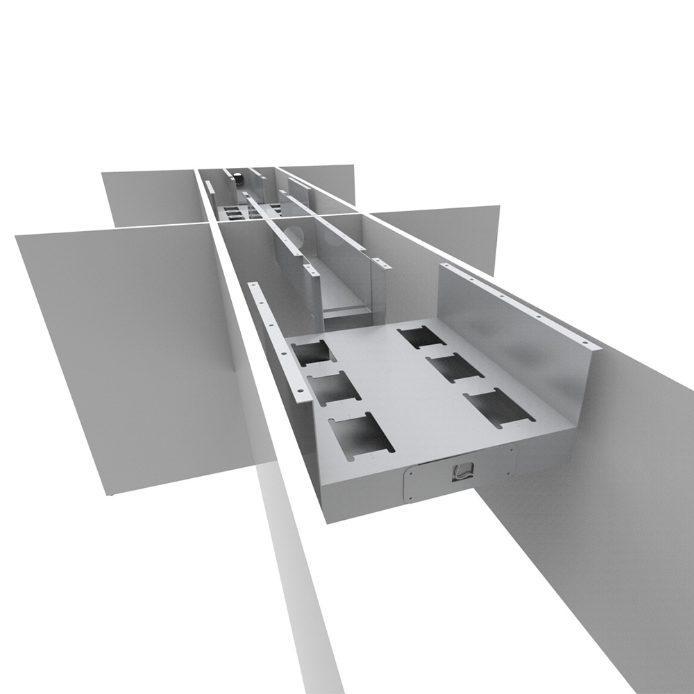 Bench Simply 4p Electrificable sin pantalla divisora - Imagen 7