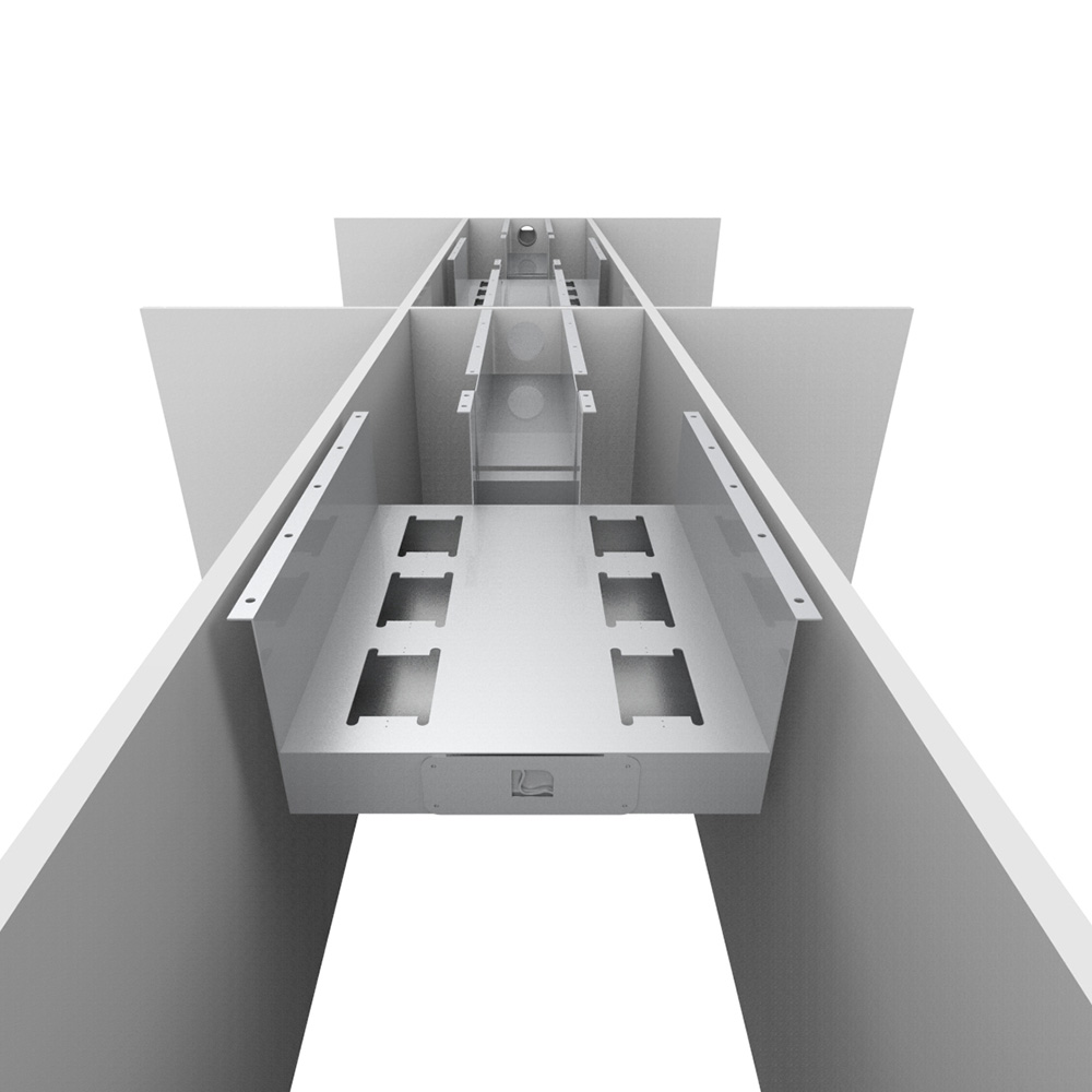 Bench Simply 4p Electrificable sin pantalla divisora - Imagen 8