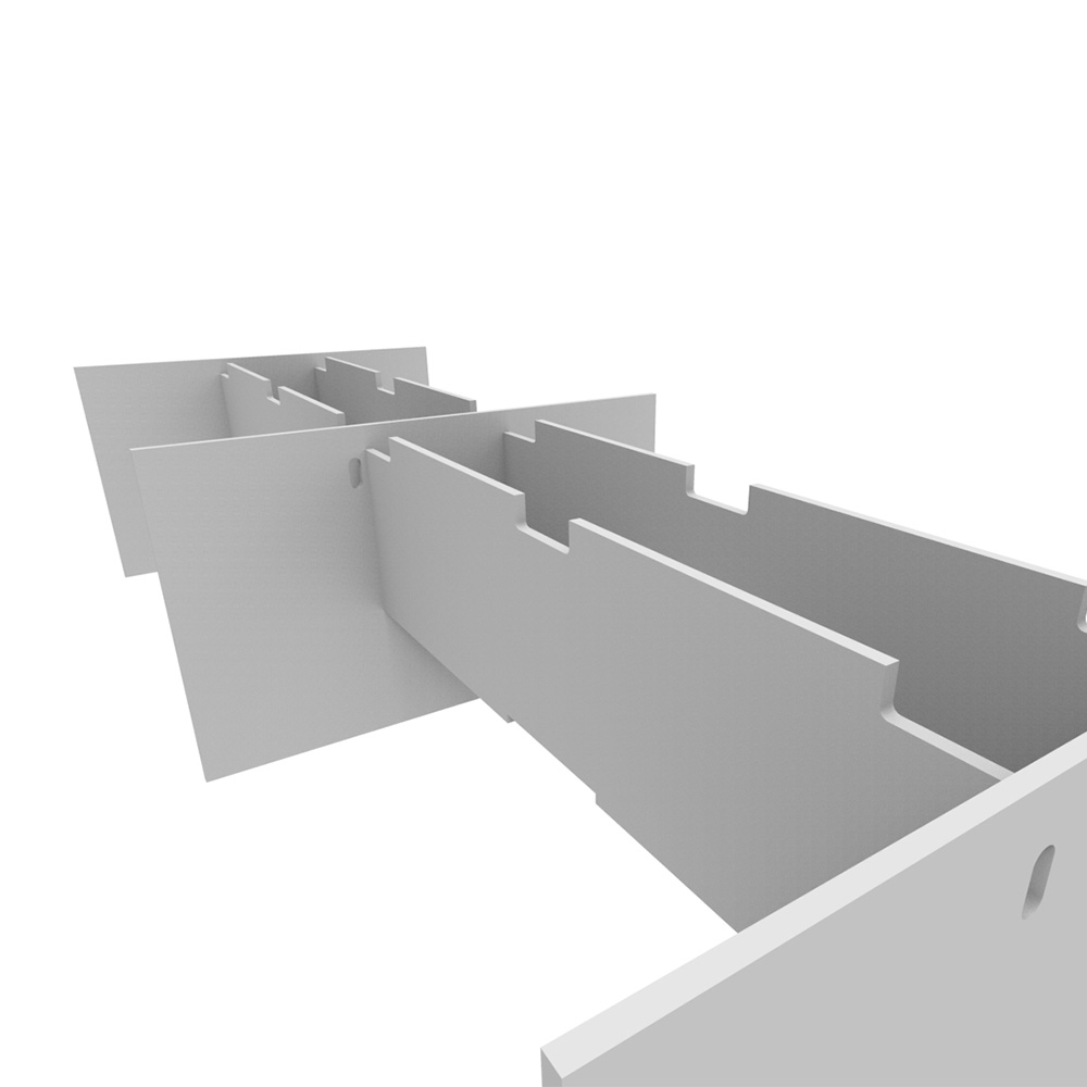 Bench_Simply_4p_sin_electrificacion_con_pantalla_divisora_07 Bench Simply 4p sin electrificación, con pantalla divisora - Imagen 7