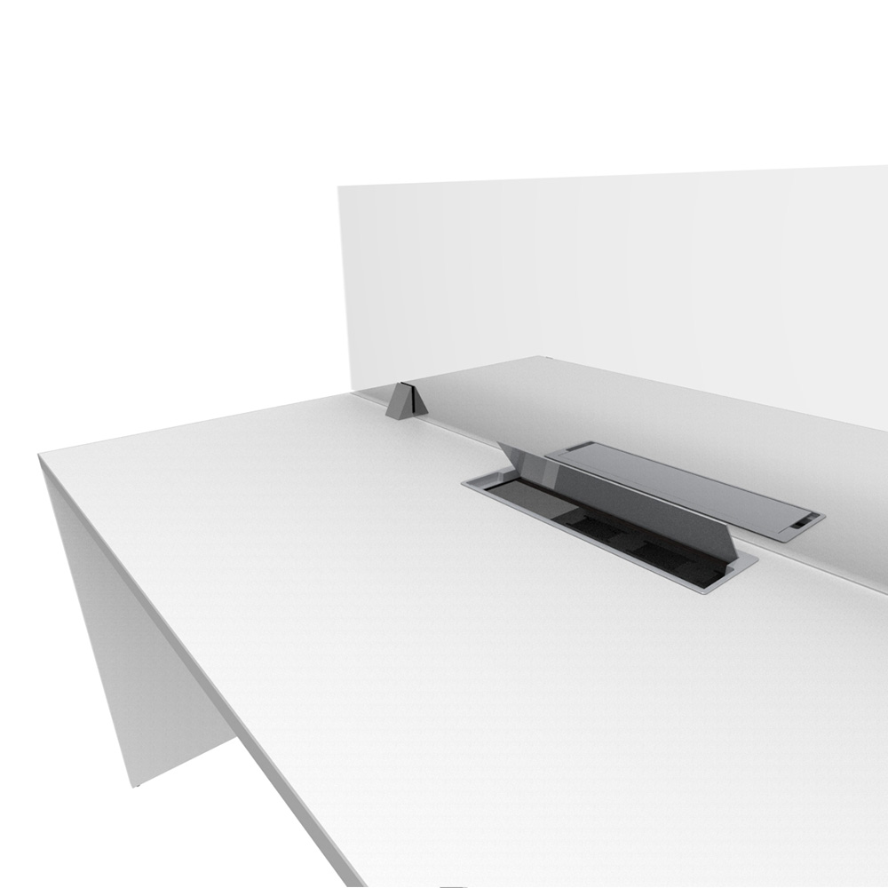 Bench_Simply_8p_Electrificable_con_pantalla_divisora_04 Bench Simply 8p Electrificable con pantalla divisora - Imagen 4