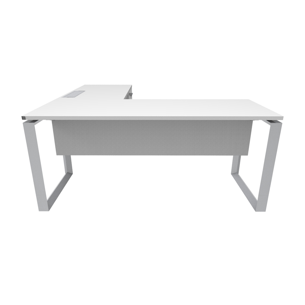 Nuvo_chiuso_triangolare_con_lateral_cajonera_pedestal_electrificable_faldon_melamina_02 Nuvó Chiuso Triangolare   con Lateral y cajonera pedestal electrificable/ Faldón Melamina - Imagen 2