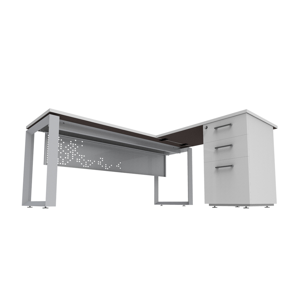 Nuvo_chiuso_triangolare_con_lateral_cajonera_pedestal_sin_elec_faldon_metalico_04 Nuvó Chiuso Triangolare   con Lateral y cajonera pedestal sin electrificación/ Faldón Metálico - Imagen 4