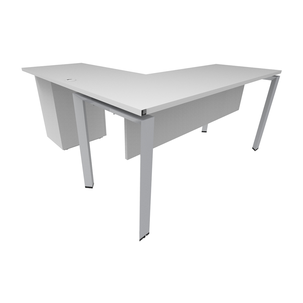 Nuvo_triangolare_con_lateral_cajonera_pedestal_sin_elec_faldon_melamina_01 Nuvó Triangolare   con Lateral y cajonera pedestal sin electrificación/ Faldón Melamina - Imagen 1