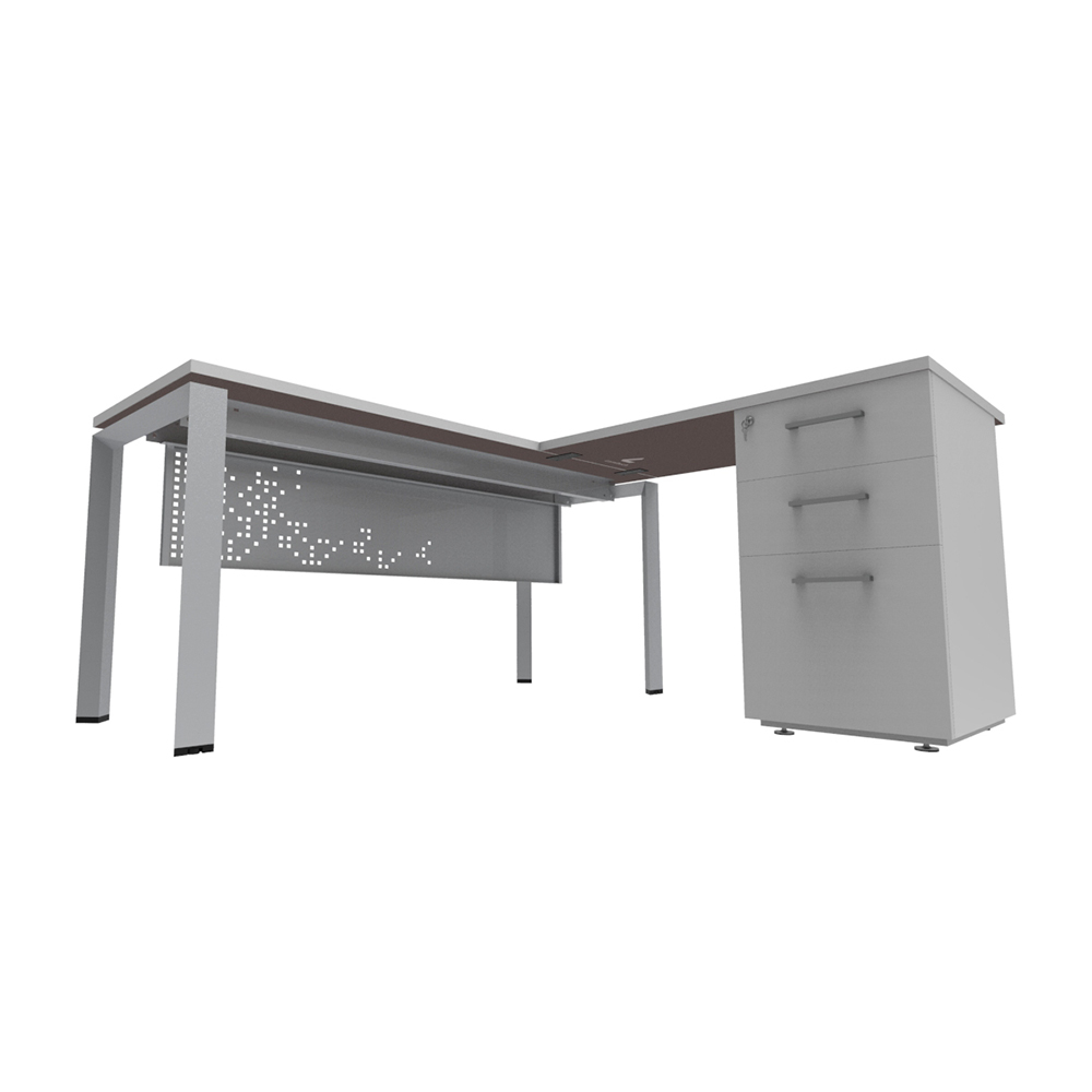 Nuvo_triangolare_con_lateral_cajonera_pedestal_sin_elec_faldon_metalico_04 Nuvó Triangolare   con Lateral y cajonera pedestal sin electrificación/ Faldón Metálico - Imagen 4