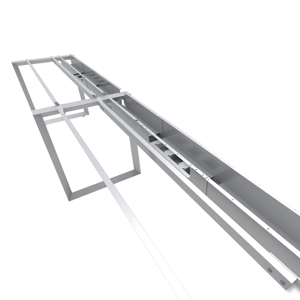 Perimetral 2p Nuvó Chiuso Triangolare Electrificable, con pantalla divisora - Imagen 7