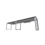 Perimetral 2p Nuvó Chiuso Triangolare Electrificable, sin pantalla divisora - Imagen 5