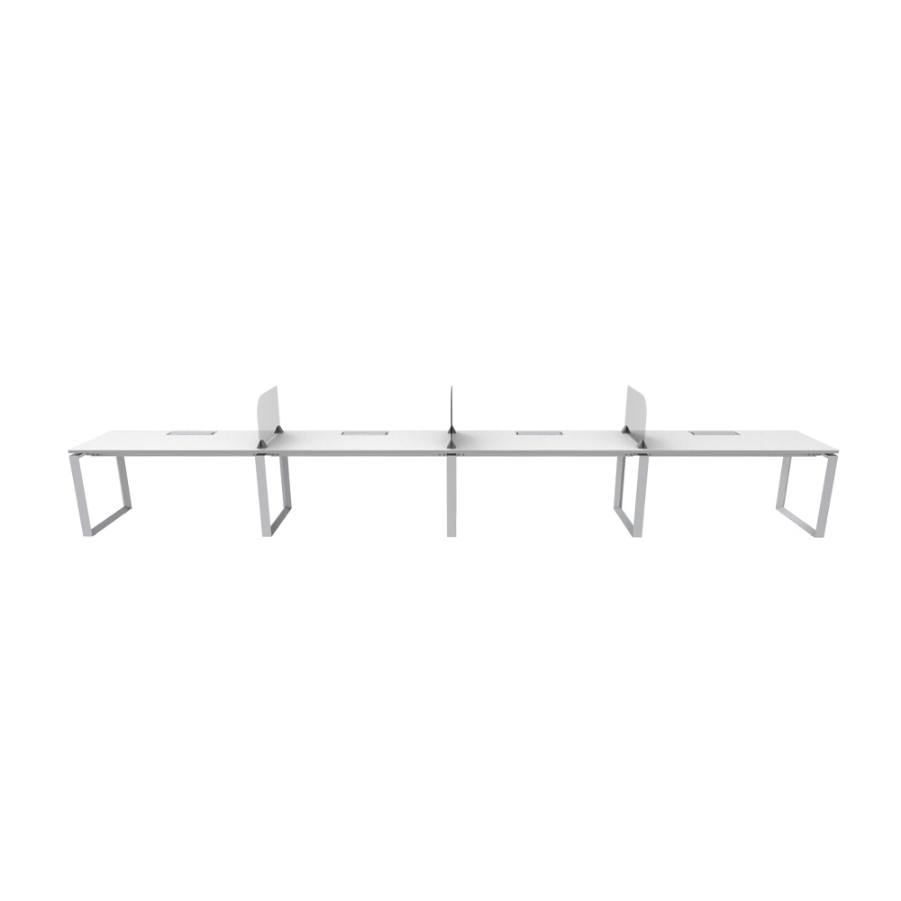 Perimetral 4p Nuvó Chiuso Triangolare Electrificable, con pantalla divisora - Imagen 3