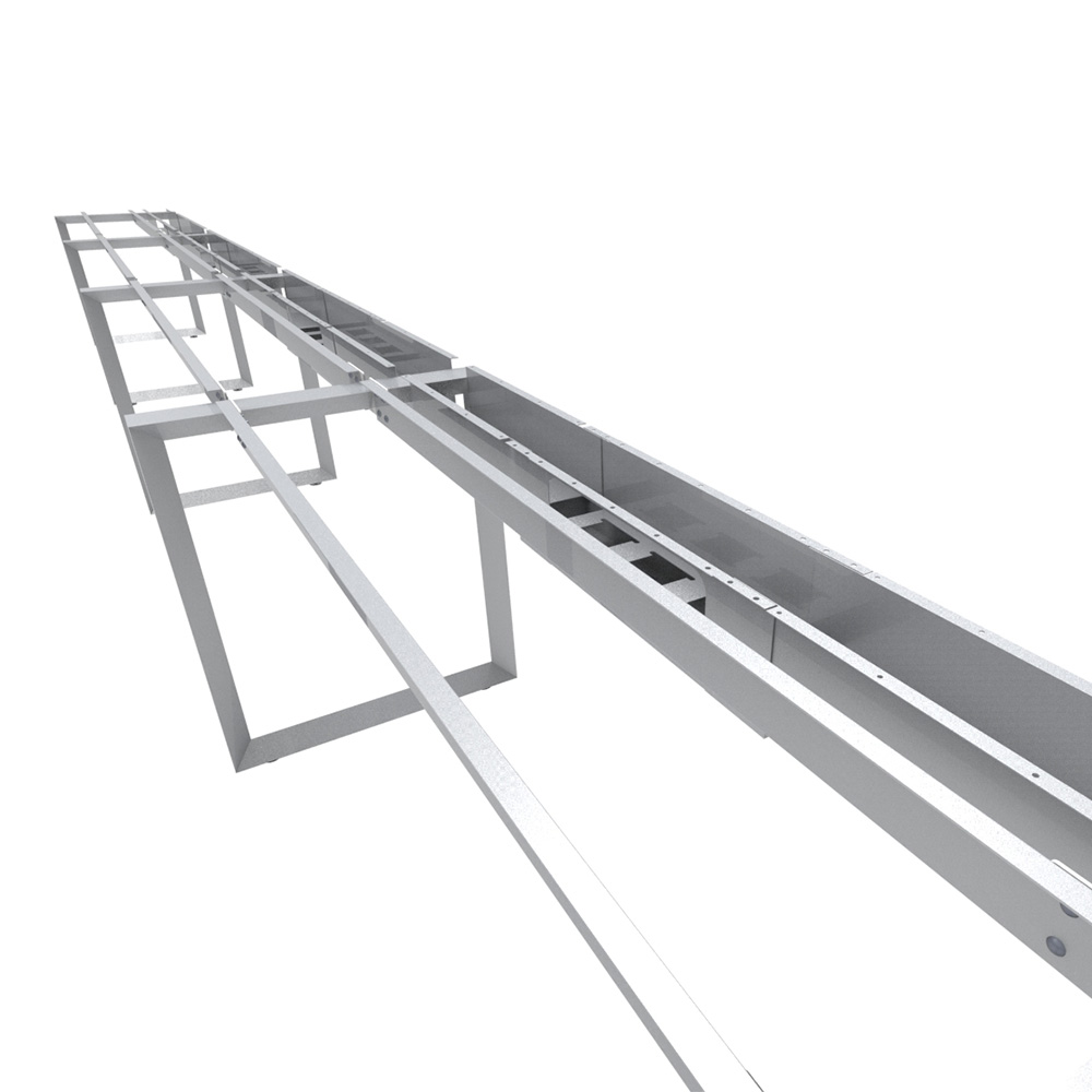 Perimetral 4p Nuvó Chiuso Triangolare Electrificable, con pantalla divisora - Imagen 7