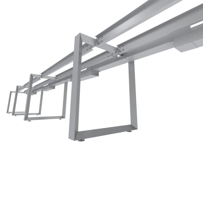 Perimetral 4p Nuvó Chiuso Triangolare Electrificable, con pantalla divisora - Imagen 8