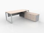 ESCRITORIO CON GABINETE - Imagen 3