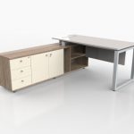 ESCRITORIO CON GABINETE