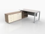 ESCRITORIO CON GABINETE - Imagen 2