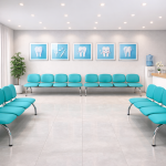 BANQUETA ISÓSCELES TAPIZADA PATA LUNA - Imagen 4