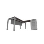 M8 - Lateral pedestal sin electrificacion / Faldón Melamina - Imagen 4