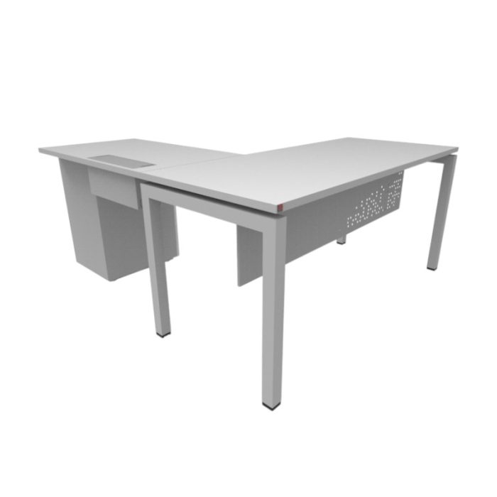 M8 - Lateral pedestal con electrificacion / Faldón Metalico - Imagen 1