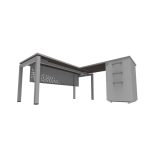 M8 - Lateral pedestal sin electrificacion / Faldón Metalico - Imagen 5