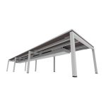 Bench M8 - 6p electrificable con pantalla divisora - Imagen 5